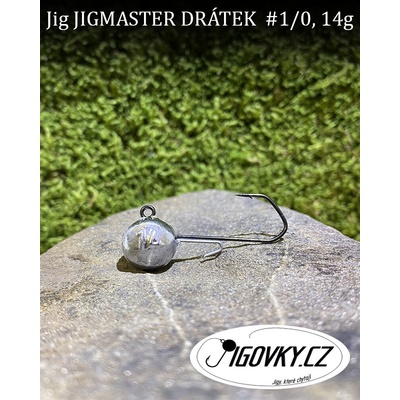 Jigovky.cz Jigové hlavičky Jigmaster Drátek vel.1 14g 5 ks