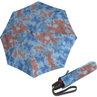 Knirps T.200 Medium Duomatic Newbatik Sea elegantní plně automatický deštník