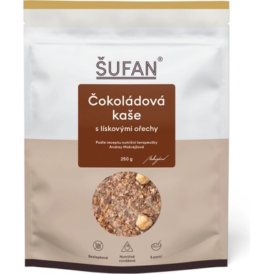 Šufan Čokoládová kaše s lískovými ořechy 250 g – Hledejceny.cz