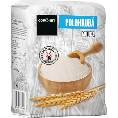 Coronet Mouka polohrubá 10 x 1 kg