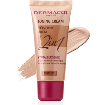 Dermacol Toning Cream 2v1 biscuit 30 ml