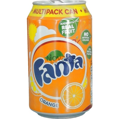 Fanta Pomeranč plech 330 ml