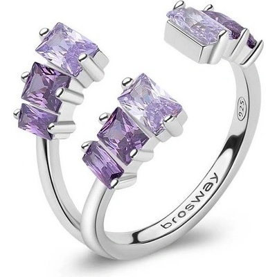 Brosway prsteň Fancy Magic Purple FMP17 M