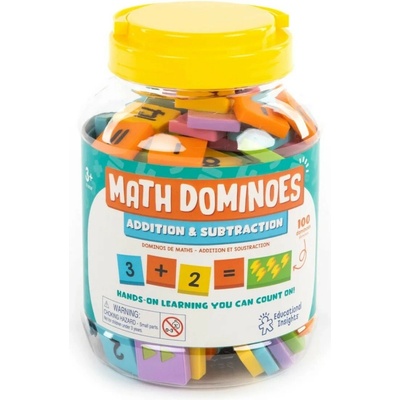Matematické domino, sčítanie a odčítanie