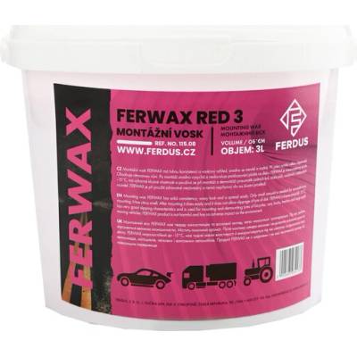 Montážní vosk FERWAX RED 3