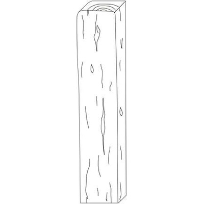 Ferobet Palisáda betonová Trám 125 1250×240×150 mm natur reliéfní staré dřevo (9)