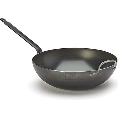 de Buyer Pánev 5217.32 BLUE CARBON WOK modrá ocel 32 cm