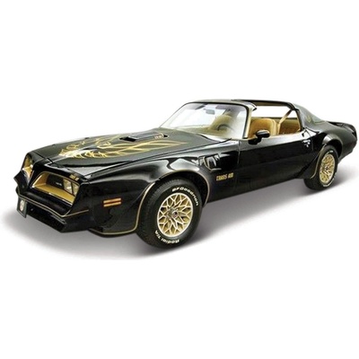 MAISTO 1978 Pontiac Firebird Trans AM metal čierna 1:18