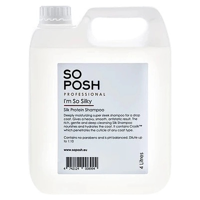 SO POSH Hedvábný šampon Silky 1l – Hledejceny.cz