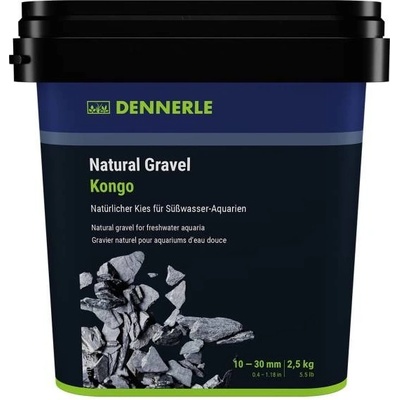 Dennerle přírodní štěrk Kongo 10-30 mm 2,5 kg – Hledejceny.cz