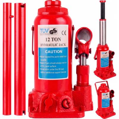 Zdvihák hydraulický 12T, výška zdvihu 209 - 406mm, KolorTech