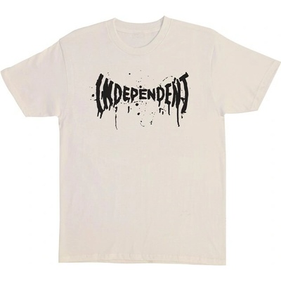Independent triko Splatter Span S/S Heavyweight t-shirt Natural