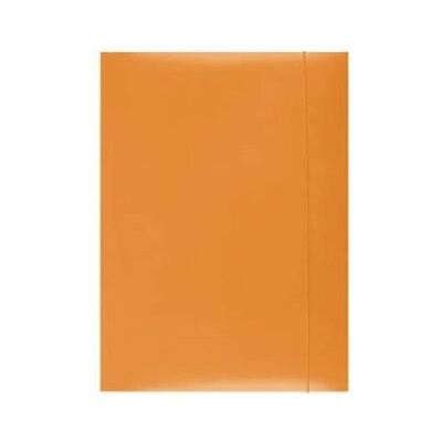 OFPRO Kartónový obal s gumičkou Office Products oranžový
