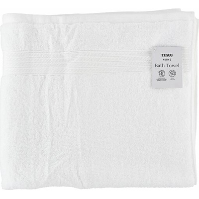 Tesco Home white osuška 70 x 127 cm