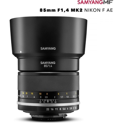 Samyang 85mm f/1.4 MK2 Nikon AE