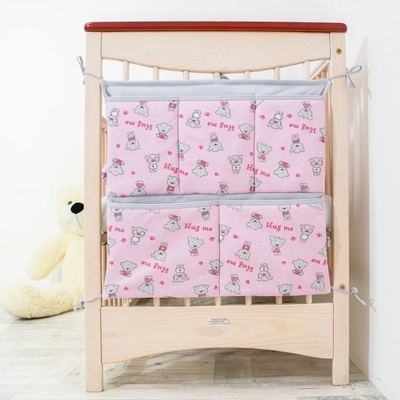 Esito kapsář na postýlku Teddy bears 53 x 53 cm růžová – Hledejceny.cz