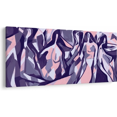 Obraz - Abstraktní ženy, jednodílný 250x125 cm