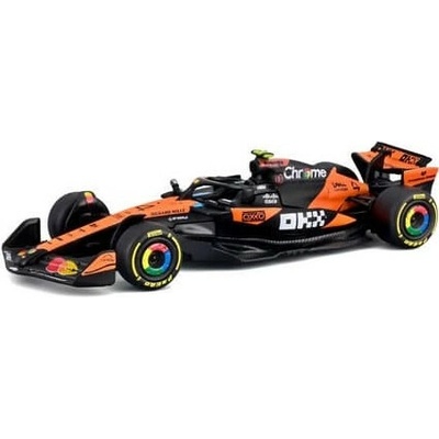 Bburago FORMULA RACING McLaren Team MCL39 2025) č. 4 Lando Norris blistr 1:64