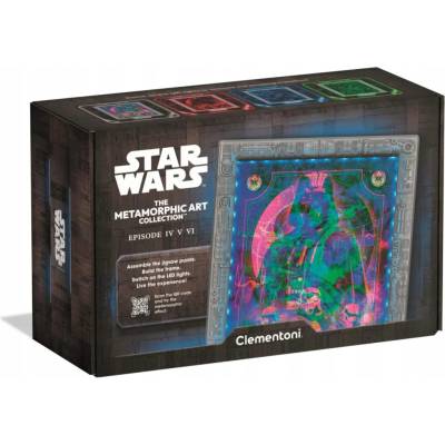 CLEMENTONI Svítící metamorfické Star Wars I-II-III 520 dílků