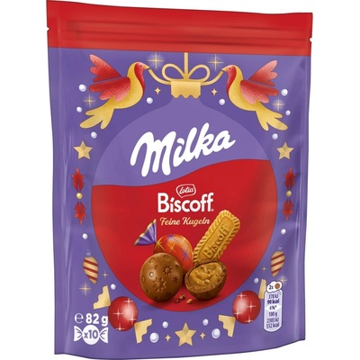 Milka guličky Biscoff 82 g