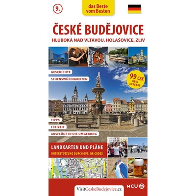 České Budějovice kapesní průvodce německy