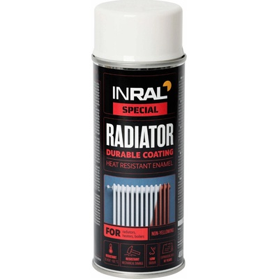 Tegra Inral Farba na radiátory 400 ml biela lesklá