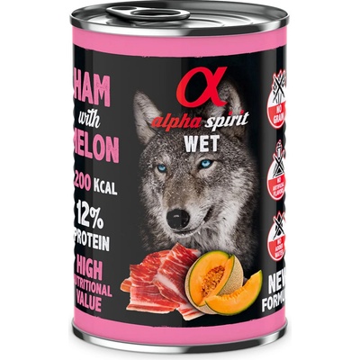 Alpha Spirit Wet Ham & Melon 400 g