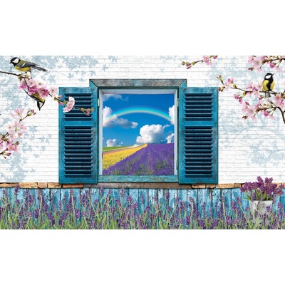 Preinterier FT4970 Fototapeta na stenu Vintage okno vlies 152cm x 104cm
