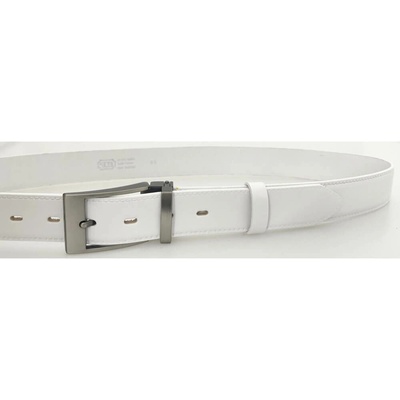 Penny Belts pánský kožený opasek 35-020-19-00 bílý