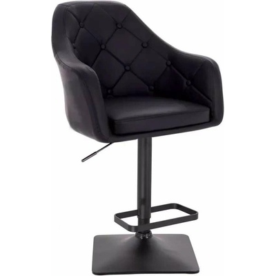 LuxuryForm Design Andora na čiernej hranatej podstave / čierna