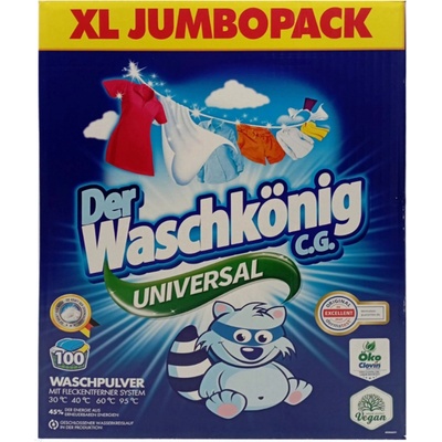 WaschKönig Universal prací prášek 6,9 kg 100 PD