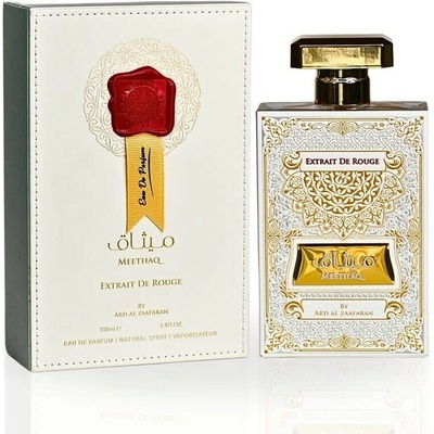 Ard Al Zaafaran Meethaq Extrait De Rouge parfumovaná voda unisex 100 ml