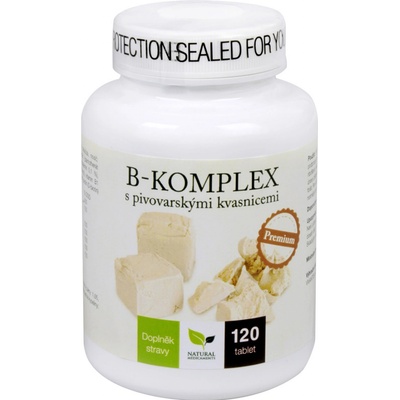Natural Medicaments B-komplex s piv.kvas.120 tablet – Hledejceny.cz