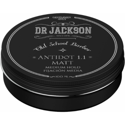 Dr.Jackson Matný vosk na vlasy Antidot 1.1 Medium Hold Wax 100 ml