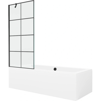 MEXEN Cube 180 x 80 cm 550518080X9508007077