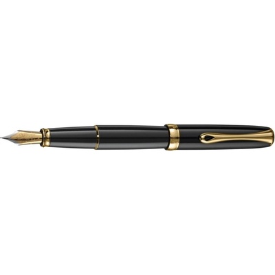Diplomat D40203023 Excellence A2 Black Lacquer Gold