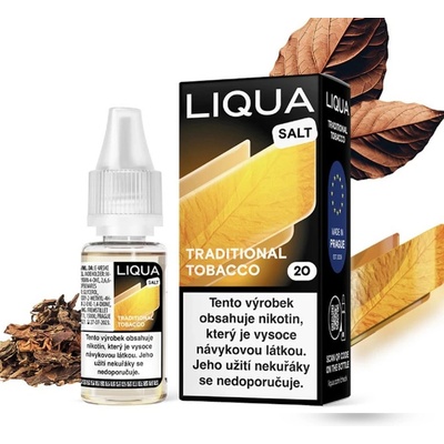 Liqua Salt Traditional Tobacco 10 ml 20 mg