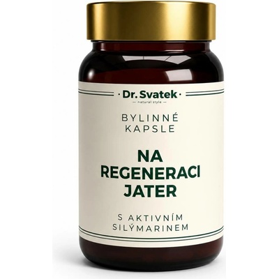 Dr.Svatek Kapsle pro regeneraci jater s aktivním silymarinem 60 ks
