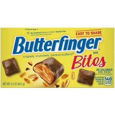 Butterfinger čokoládové kousky s arašídovou náplní 9 x 99,2 g x