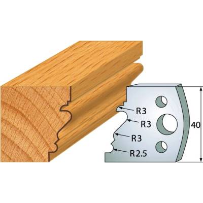 IGM profil 122 - pár omezovačů 40x4mm SP*