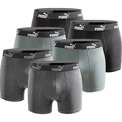 Puma Mens Boxershorts 6-Pack Green Black – Hledejceny.cz