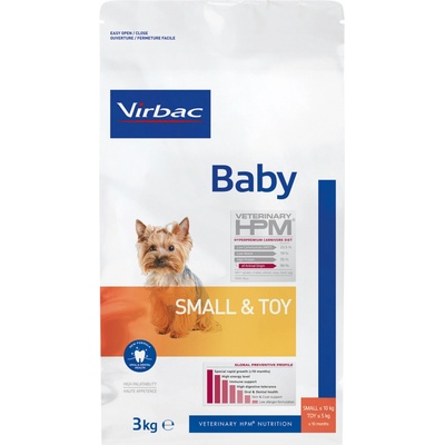 Virbac VET HPM Baby Dog Small & Toy 3 kg