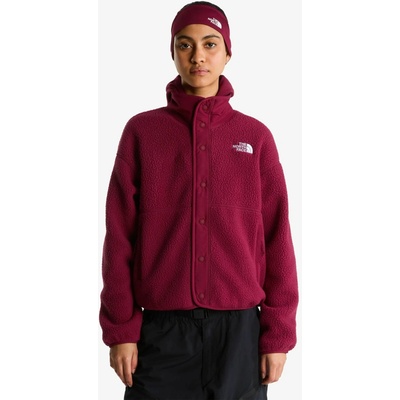 The North Face Cragmont Snap Front Fleece burgundy crush