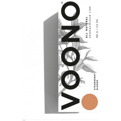 Voono Strawberry blonde barva na vlasy 100 g