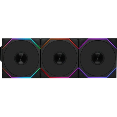 Lian Li UNI FAN TL Wireless Reverse Blade 3ks Black 12RTL1W3B