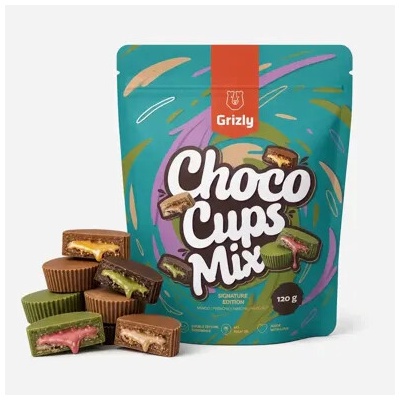 Grizly Choco Cups Signature Edition 12 ks 120 g