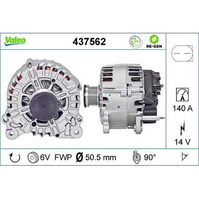 Generátor VALEO 437562