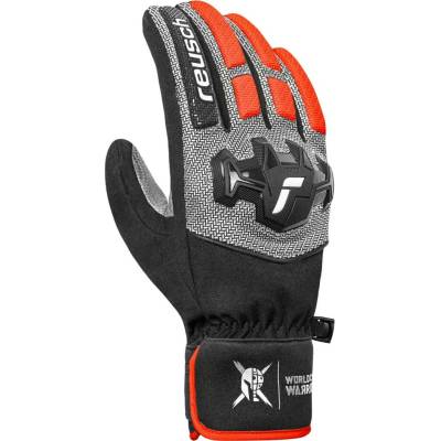 Reusch Worldcup Warrior R-TEX XT Black/Silver/Fluo Red