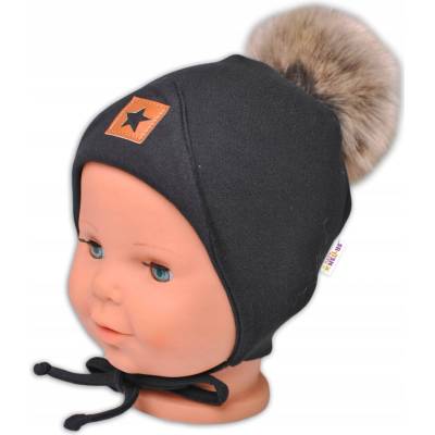 Baby Nellys zimná čiapka pre bábätká