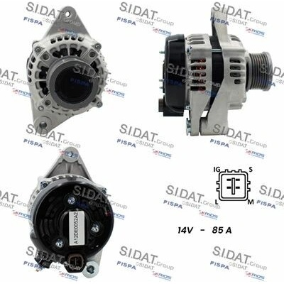 Alternátor SIDAT A12DE0052A2